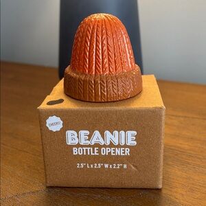 NWT Urban Outfitters Beanie Bottle Opener in Orange